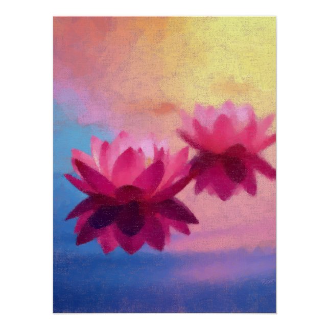 Water Lotus Poster (Front)
