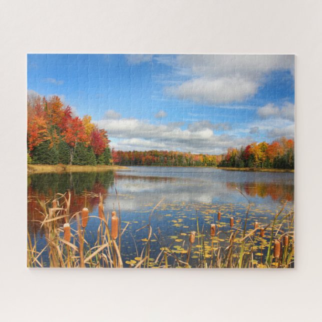Water | Mabel Lake Canada Jigsaw Puzzle (Horizontal)