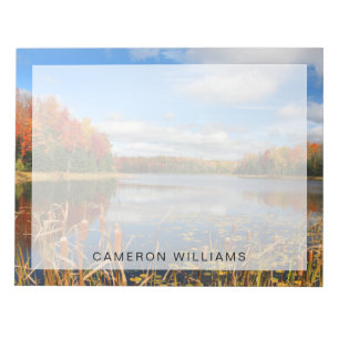 Water Mabel Lake Canada Notepad