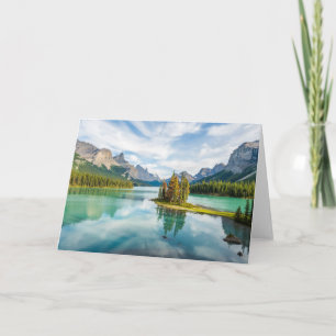 Water   Maligne Lake, Jasper National Park, Canada Card