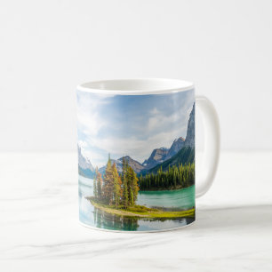 Water Maligne Lake, Jasper National Park, Canada Coffee Mug