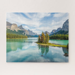 Water   Maligne Lake, Jasper National Park, Canada Jigsaw Puzzle