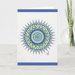 Water Mandala Card