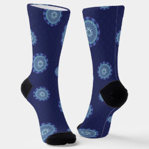 Water Mandala Socks