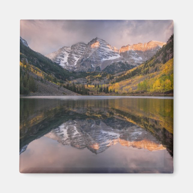 Water | Maroon Bells Colorado Magnet (Front)