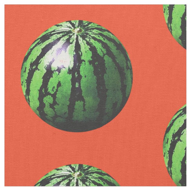 water melon pattern fabric (Close Up)