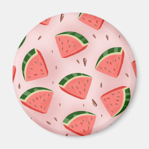 Water Melon Pattern Magnet