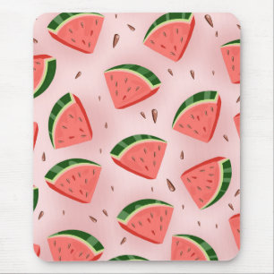 Water Melon Pattern Mouse Mat