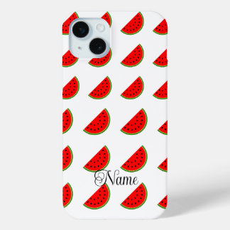 WATER MELON PRINT iPhone 15 MINI CASE