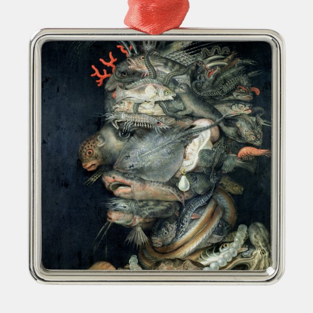 Water, Metal Tree Decoration (Front)