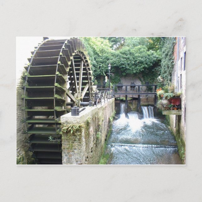 Water Mill Postcard (Front)
