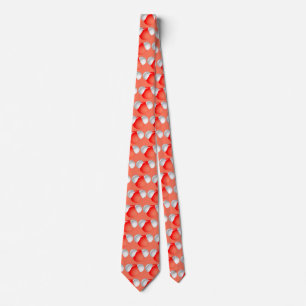Water Molecule H2O Double Sided Tie