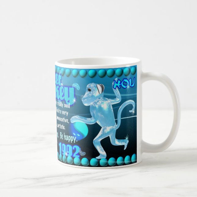 Water Monkey born 1932  1992 Coffee Mug (Right)
