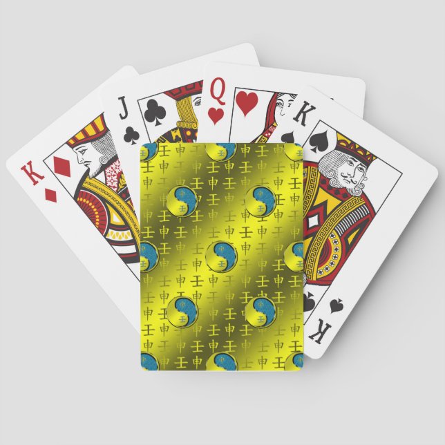Water Monkey Playing Cards (Back)