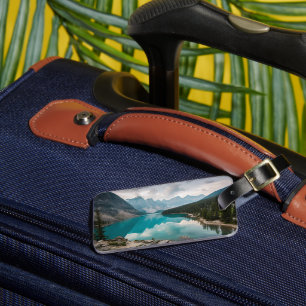 Water Moraine Lake Alberta Canada Luggage Tag