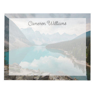 Water   Moraine Lake Alberta Canada Notepad