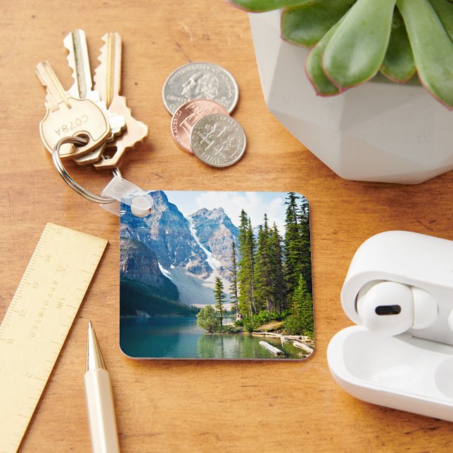 Water | Moraine Lake, Canada Key Ring (Desk)