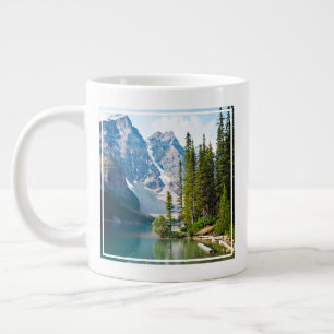 Water Moraine Lake, Canada Large Coffee Mug