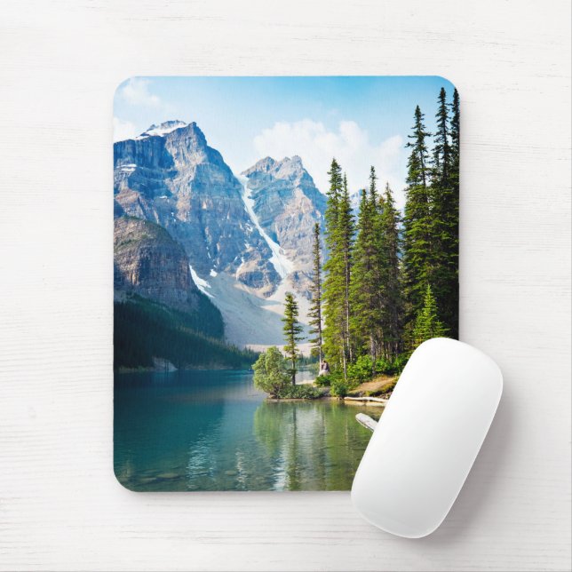 Water | Moraine Lake, Canada Mouse Mat (With Mouse)