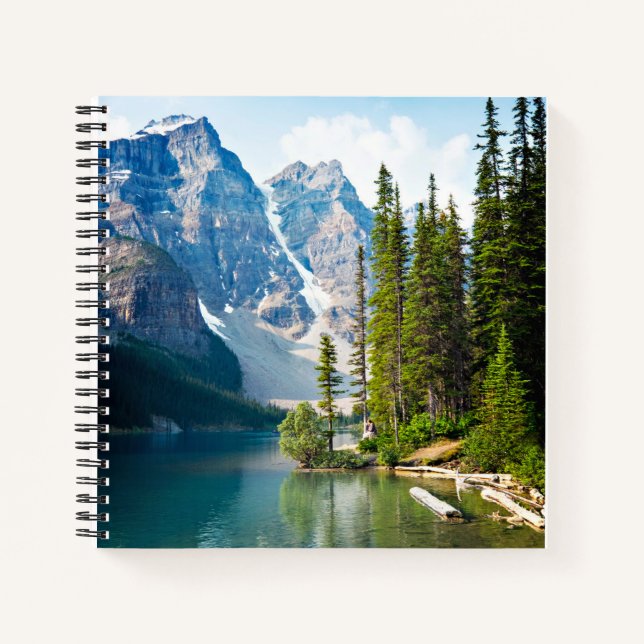 Water | Moraine Lake, Canada Notebook (Front)