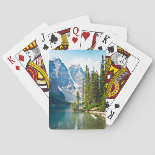 Water Moraine Lake, Canada Playing Cards