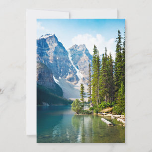 Water   Moraine Lake, Canada Thank You Card