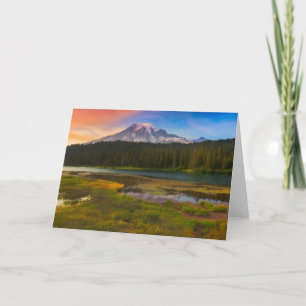 Water   Mt. Rainier National Park, Washington Card