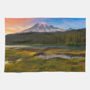 Water Mt. Rainier National Park, Washington Tea Towel