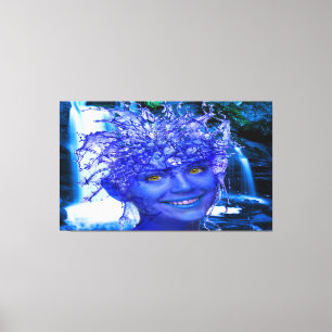 Water Nymph Canvas Print