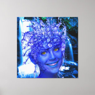 Water Nymph Canvas Print