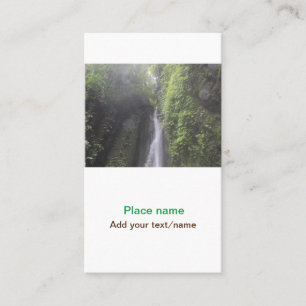 water ocean beach photo add name text place summer business card