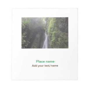 water ocean beach photo add name text place summer notepad