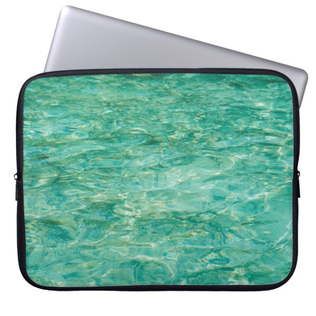 Water ocean sea lacquer river laptop sleeve (Front)