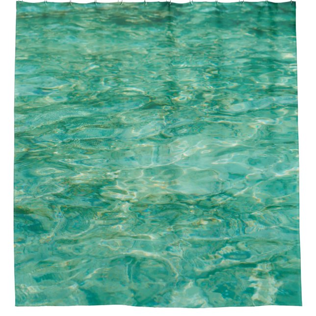 Water ocean sea lacquer river shower curtain (Front)
