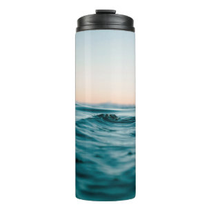 Water ocean wave beach sea nature thermal tumbler