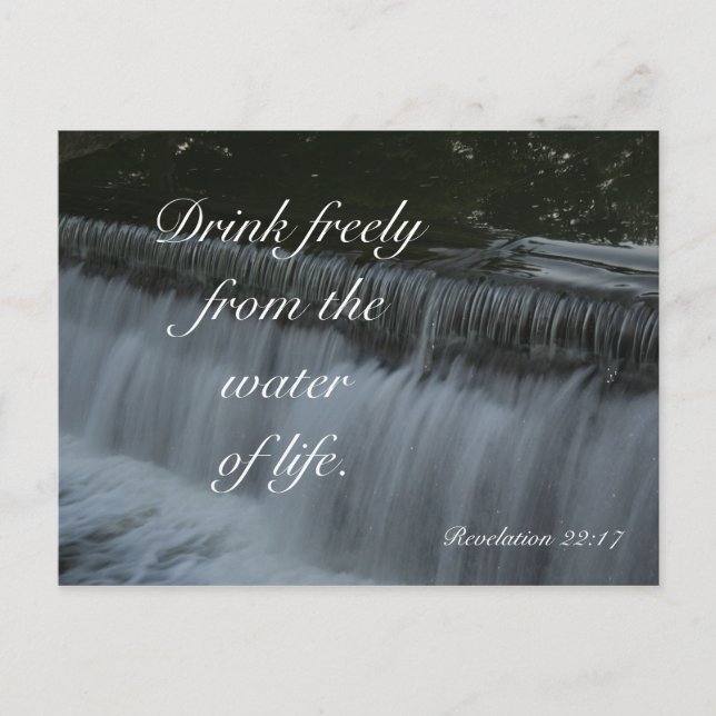 Water of Life Postcard (Front)