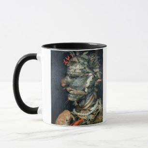 Water, (oil on canvas), Arcimboldo, Giuseppe Mug