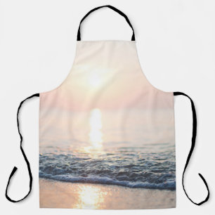 WATER ON SEASHORE APRON