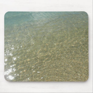 Water on the Beach I Abstract Nature Photography Mouse Mat