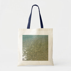 Water on the Beach I Abstract Nature Photography Tote Bag