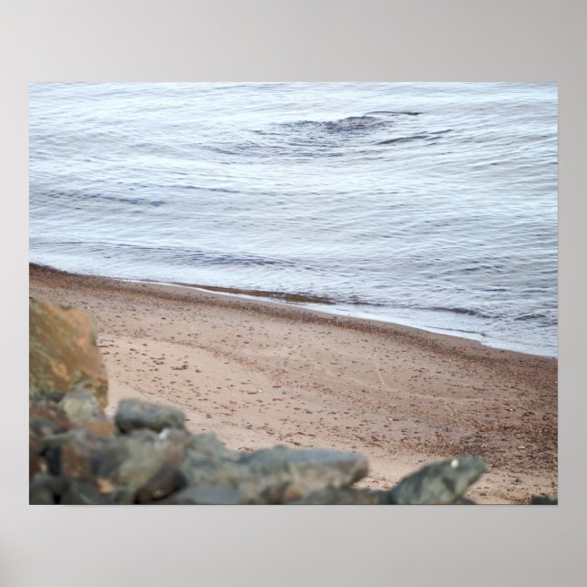 Water on the Lakeshore Colour 16x20 Poster (Front)