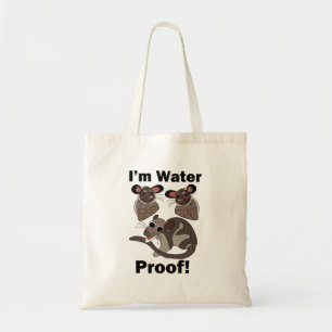 Water Opossum I'm Water Proof Funny  Tote Bag