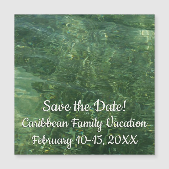 Water over Sea Grass II (Blue and Green) Photo (Front)