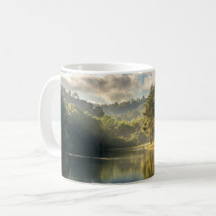 Water   Pang Oung Lake & Pine Forest Thailand Coffee Mug