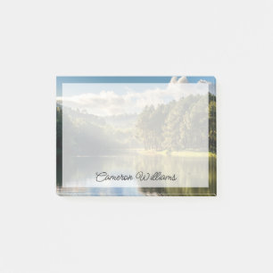 Water Pang Oung Lake & Pine Forest Thailand Post-it Notes