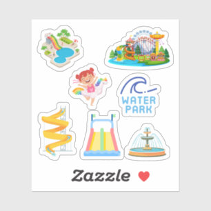 Water Park Stickers