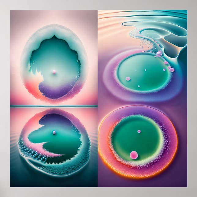 Water Pattern Poster (Front)