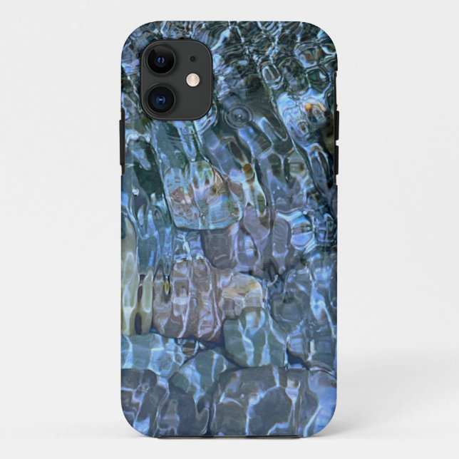 Water pattern river rock rippling water stream Case-Mate iPhone case (Back)