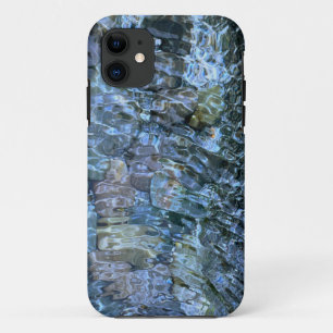 Water pattern river rock rippling water stream iPhone 11 case