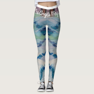 Water patterned leggings, The Angel's Wing's Leggings